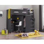 Pegasus White Highsleeper Bed