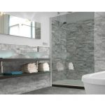 Grey Split Face Effect Tile